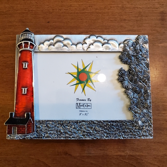 None Accents Lighthouse Picture Frame 5x35 Poshmark